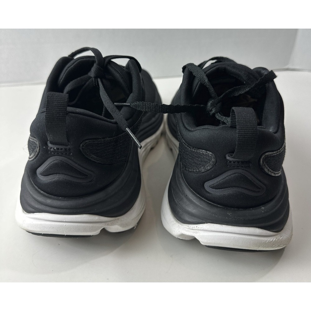 Hoka One One Gaviota 5 Women's Size 8.5B Black Running Shoes 8.5 1134235 BWHT - Picture 10 of 13